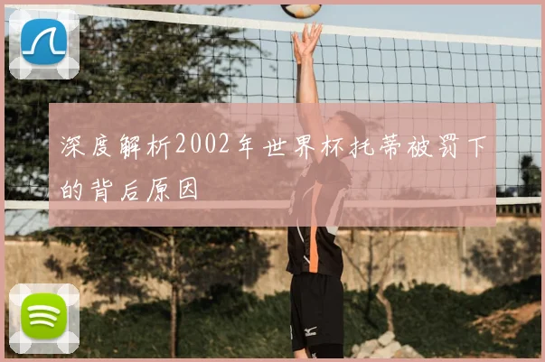 深度解析2002年世界杯托蒂被罚下的背后原因